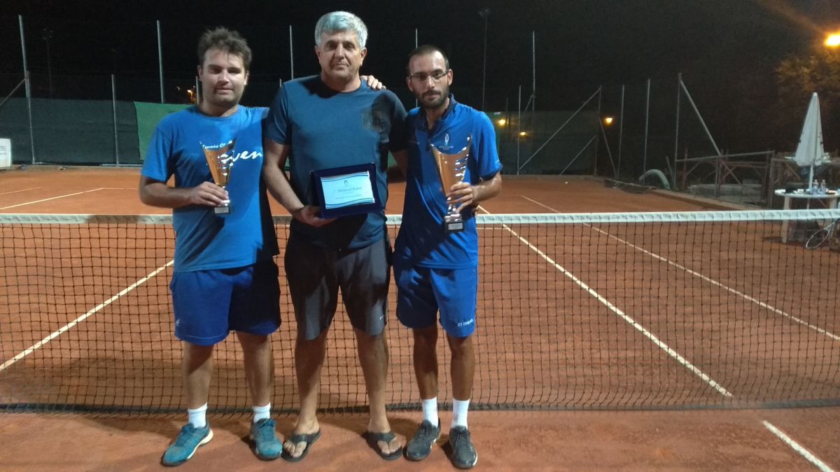 Fanfano e Aggravi conquistano il titolo del torneo di 3° cat. in memoria di Ruben