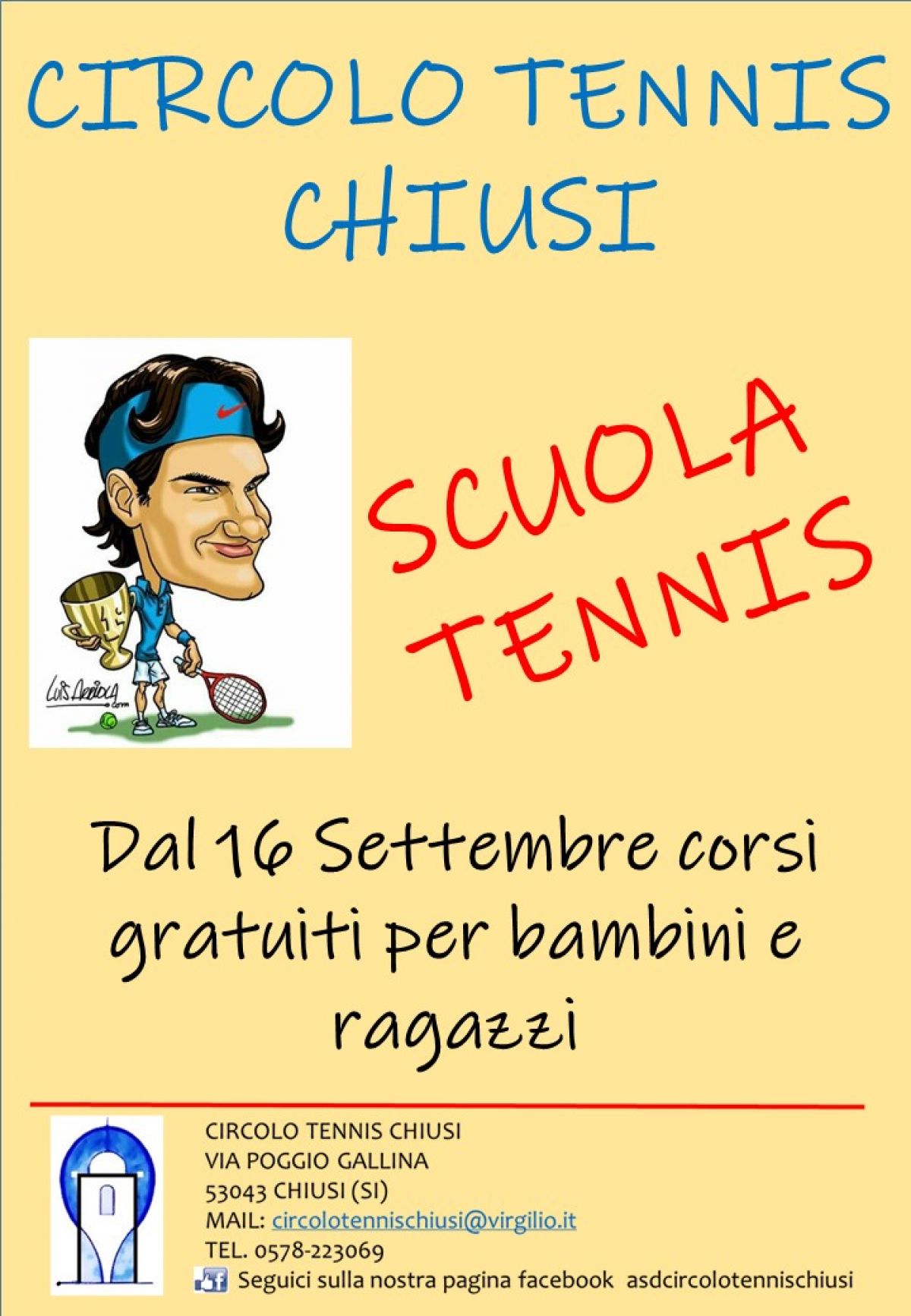 E' tempo di SCUOLA TENNIS